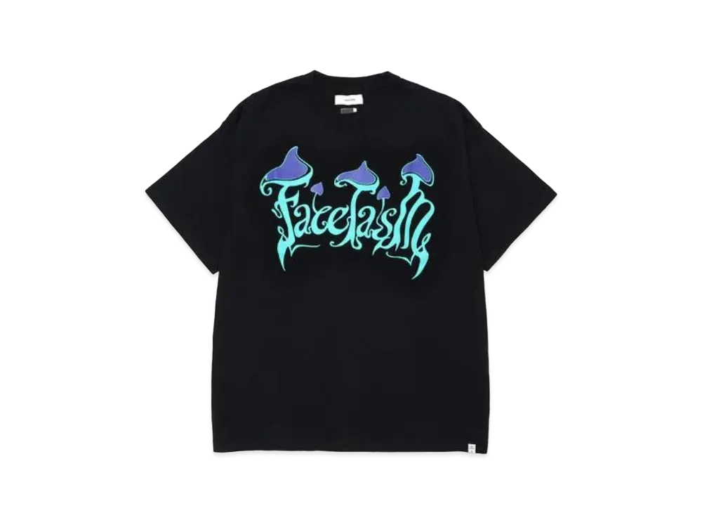 FACETASM Mushroom Tee "Black"