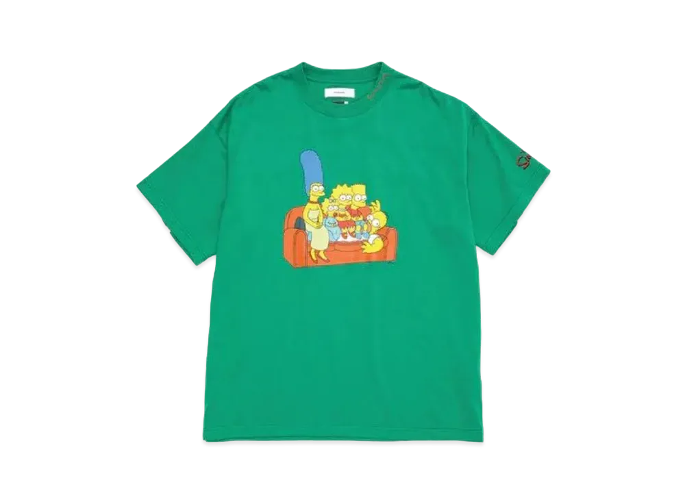 FACETASM The Simpsons Rib Big Tee "Green"