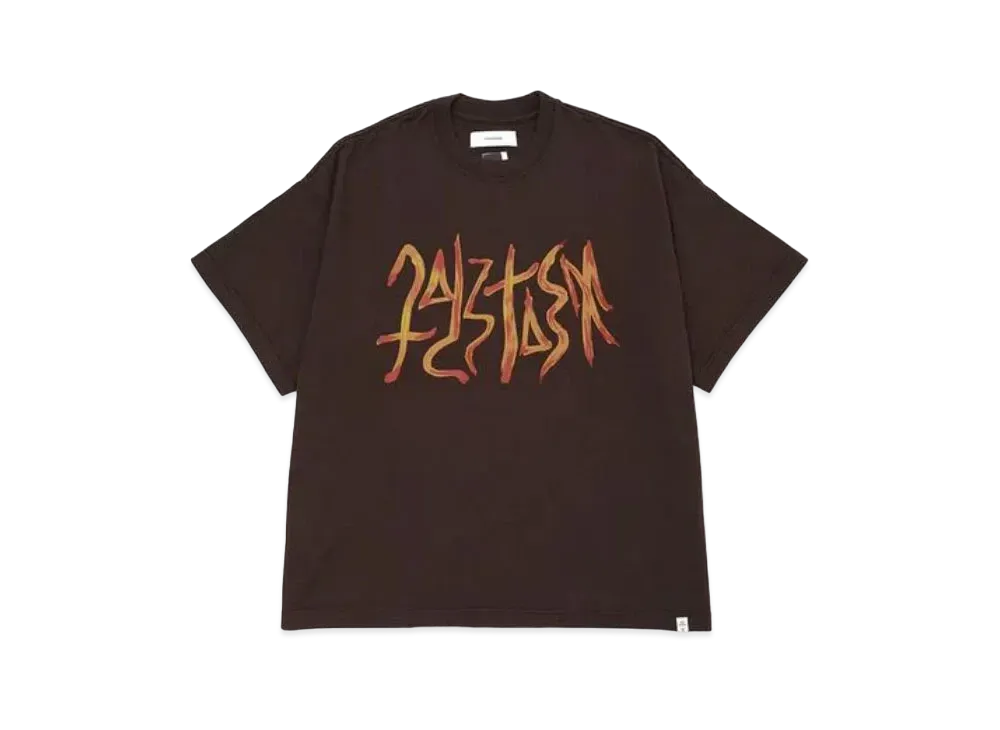 FACETASM Graphic Big Tee "Brown"