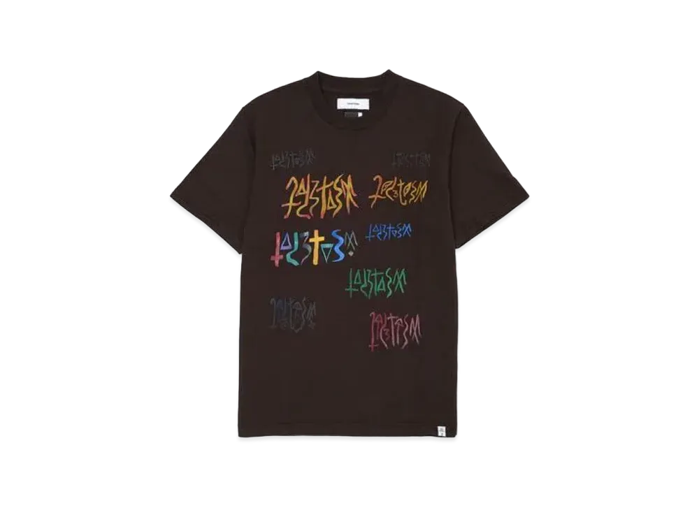 FACETASM Graphic Basic Tee "Brown"