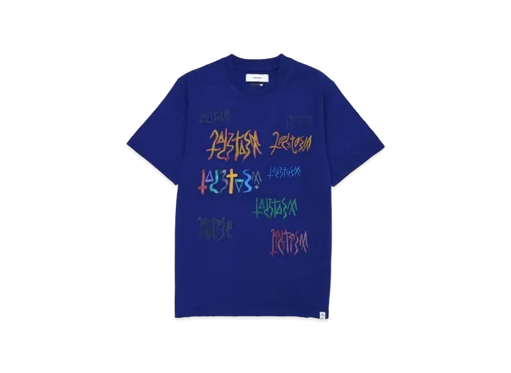 FACETASM Graphic Basic Tee "Blue"