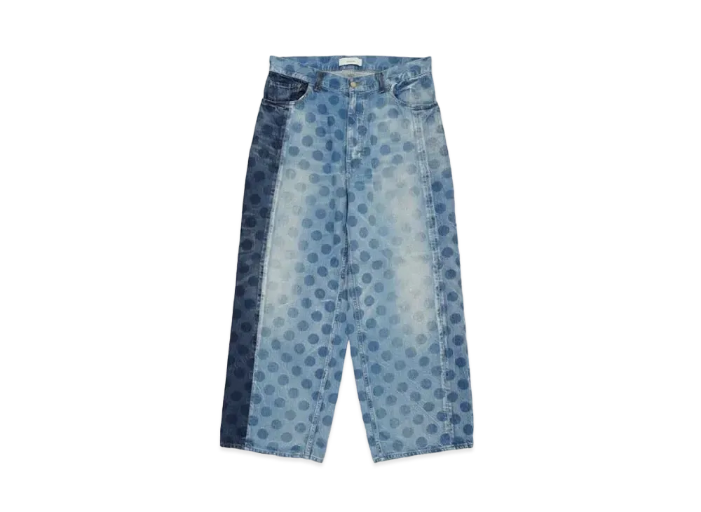 FACETASM Dot Denim Pants "Indigo"
