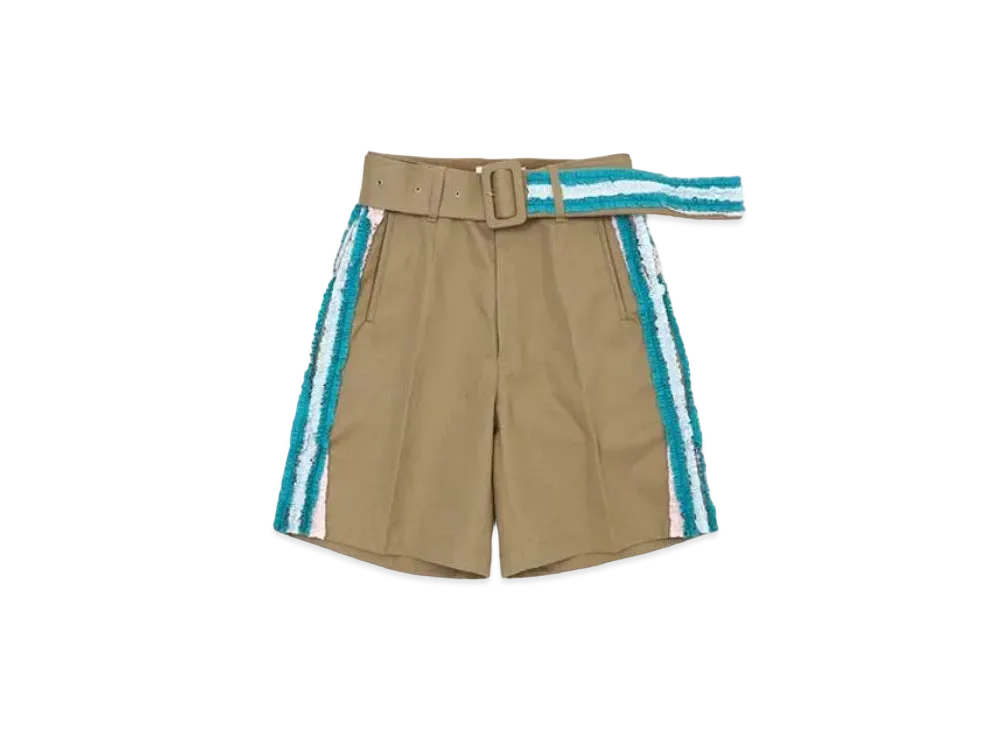 FACETASM Frill Shorts "Beige"