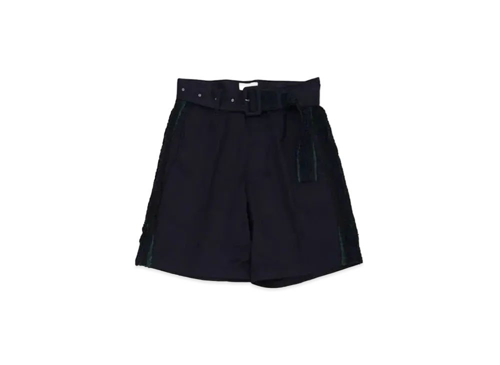 FACETASM Frill Shorts "Navy"