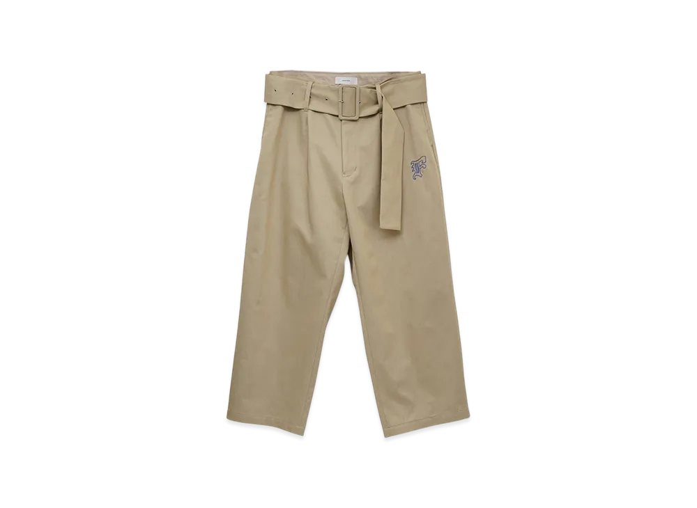 FACETASM Belted Big Heart Pants "Beige"