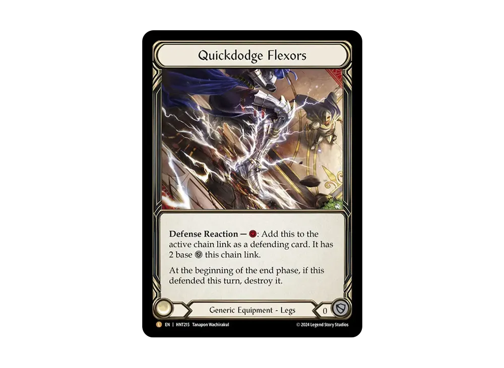 屈性回避 L :CFoil [HNT215]【英語版】(ブースターパック「混転の餌食」)