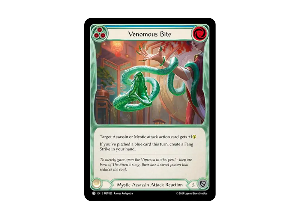 毒の噛みつき C [MST022]【英語版】(ブースターセット「霧隠の秘境」)