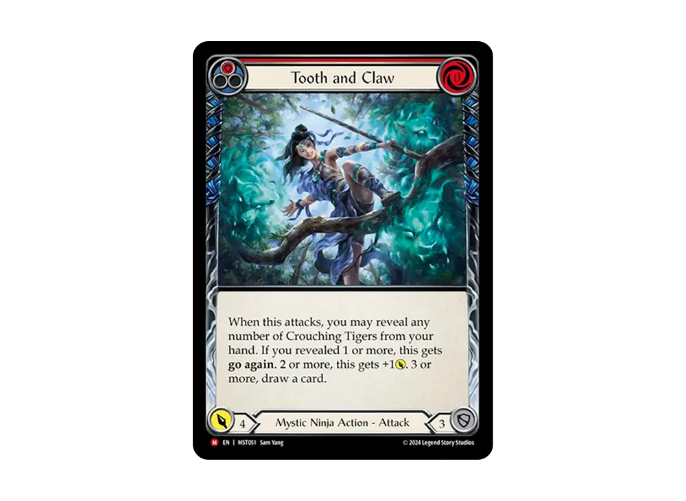 歯と爪 MJ [MST051]【英語版】(ブースターセット「霧隠の秘境」)