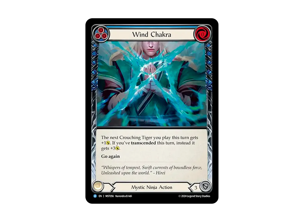 風のチャクラ R [MST056]【英語版】(ブースターセット「霧隠の秘境」)