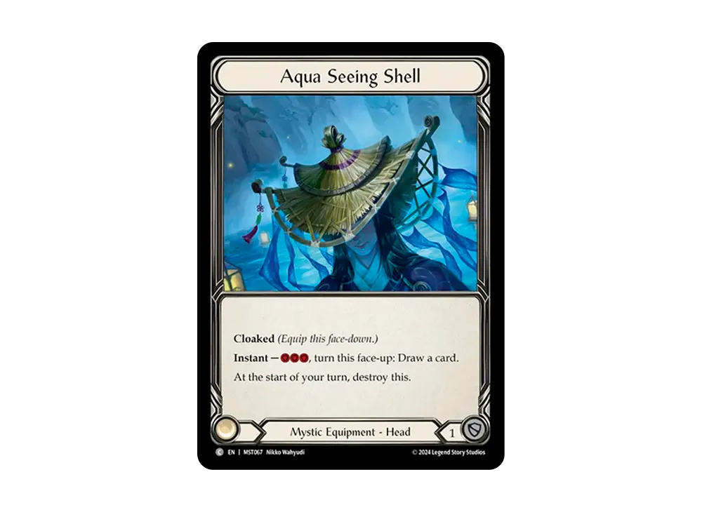 水見の殻 C :CFoil [MST067]【英語版】(ブースターセット「霧隠の秘境」)