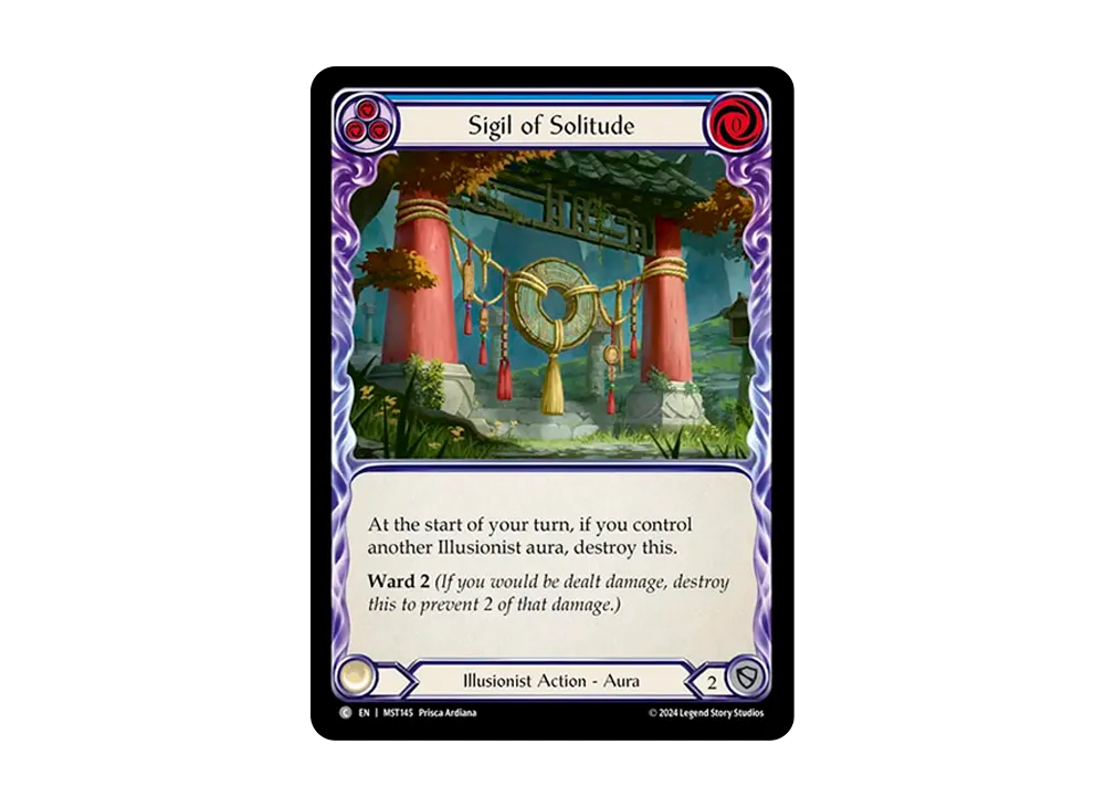 孤独の印 C [MST145]【英語版】(ブースターセット「霧隠の秘境」)