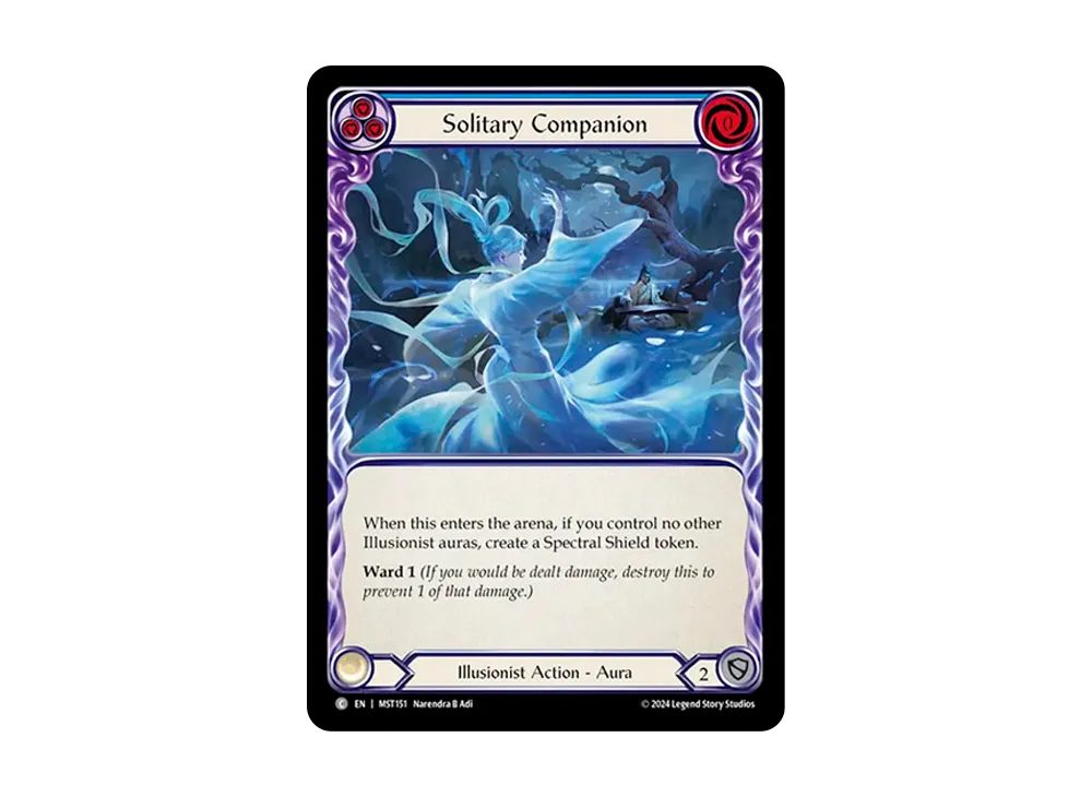 孤独な仲間 C :RFoil [MST151]【英語版】(ブースターセット「霧隠の秘境」)