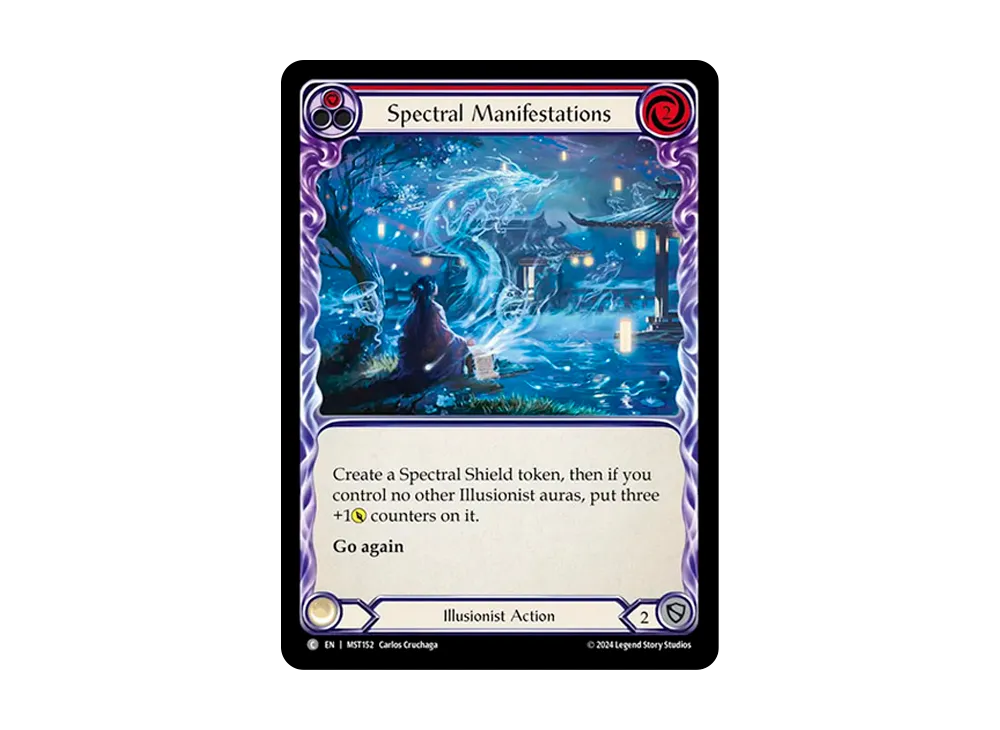 亡霊の顕現 C [MST152]【英語版】(ブースターセット「霧隠の秘境」)