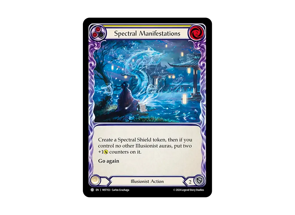 亡霊の顕現 C [MST153]【英語版】(ブースターセット「霧隠の秘境」)