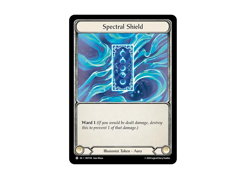 霊気の盾 T [MST158]【英語版】(ブースターセット「霧隠の秘境」)