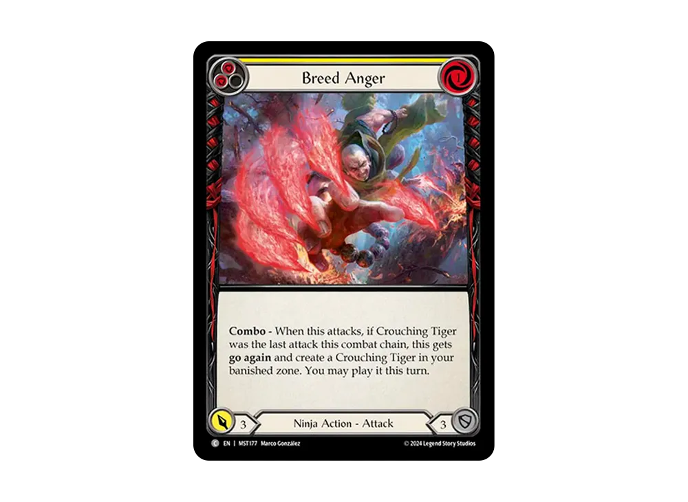 湧き出る怒り C [MST177]【英語版】(ブースターセット「霧隠の秘境」)