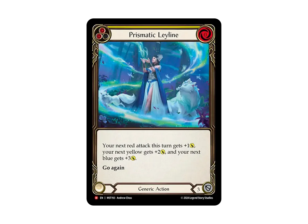 色鮮やかな力線 MJ [MST193]【英語版】(ブースターセット「霧隠の秘境」)