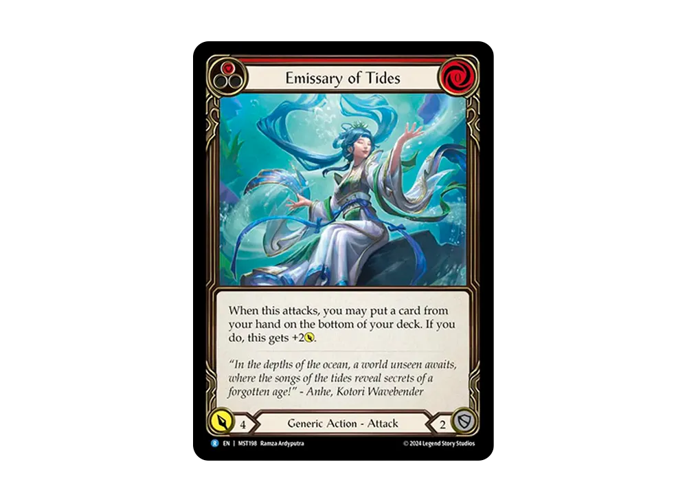 潮の使者 R [MST198]【英語版】(ブースターセット「霧隠の秘境」)