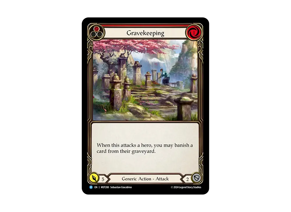 墓守り R :RFoil [MST200]【英語版】(ブースターセット「霧隠の秘境」)