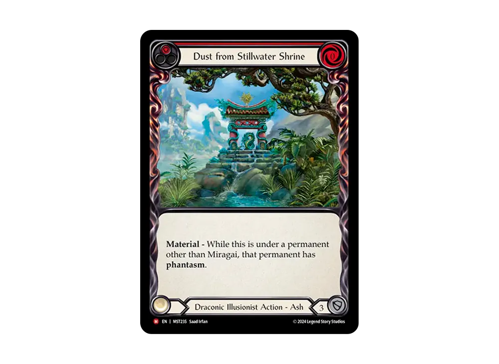 静水の聖堂の塵 MJ :RFoil [MST235]【英語版】(ブースターセット「霧隠の秘境」)
