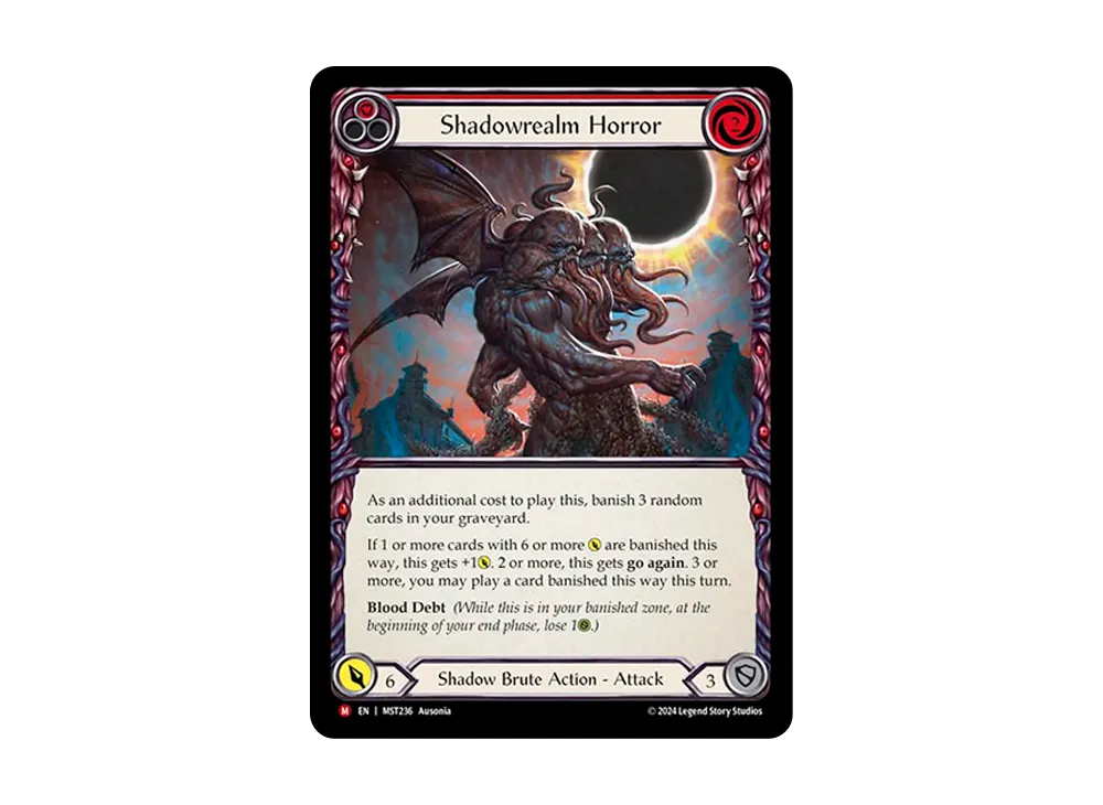 影の地の恐怖 MJ :RFoil [MST236]【英語版】(ブースターセット「霧隠の秘境」)