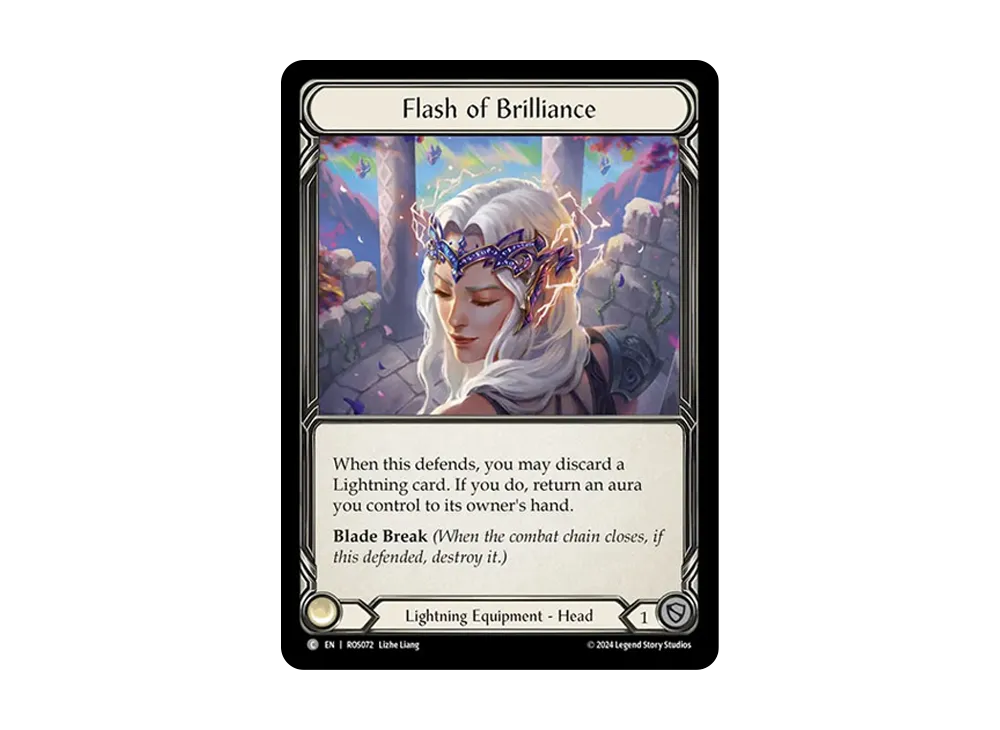 卓越の閃光 C :CFoil [ROS072]【英語版】(ブースターセット「ロゼッタ」)