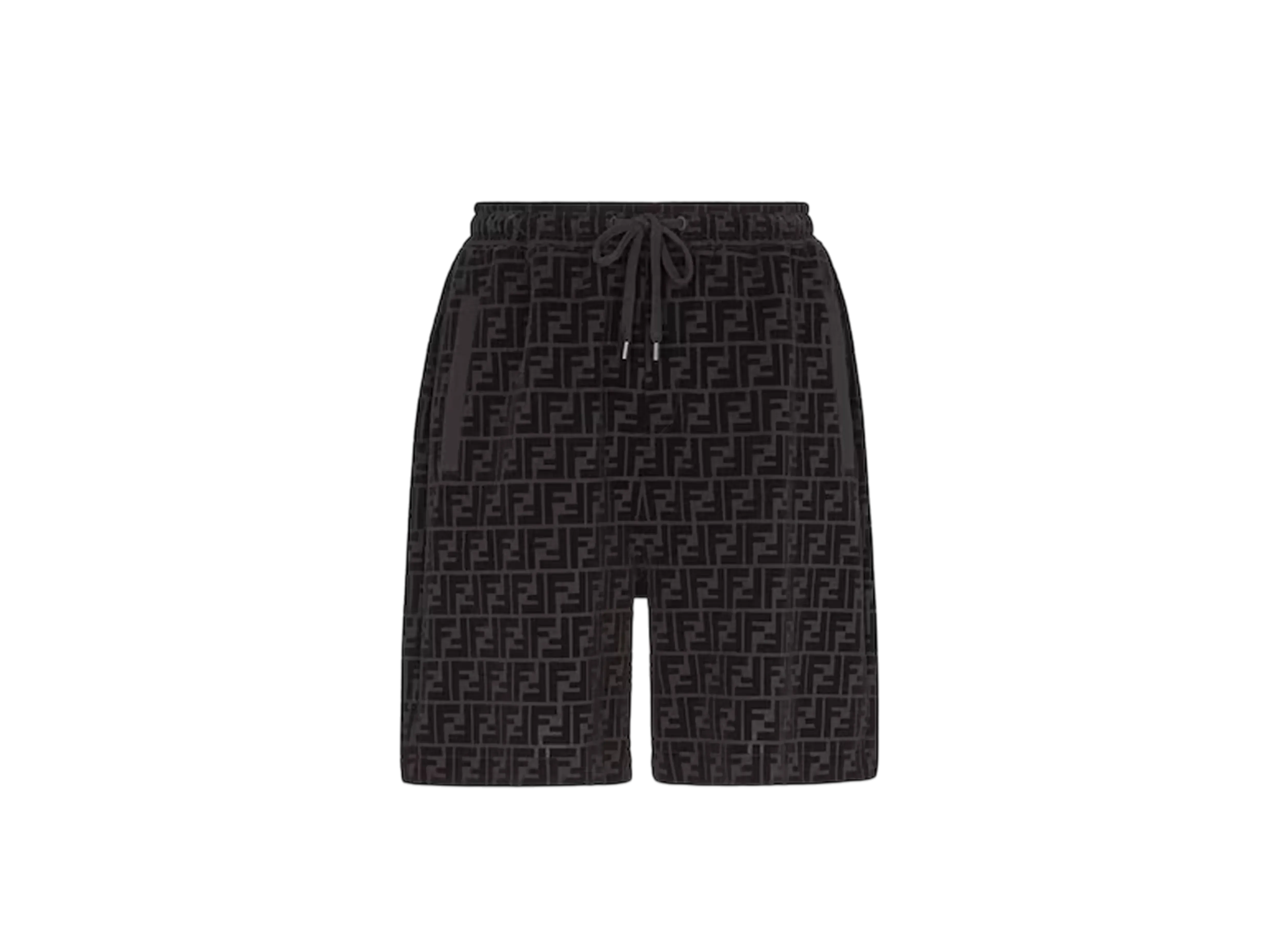 FENDI Men's Bermudas Pique Pants "Black"