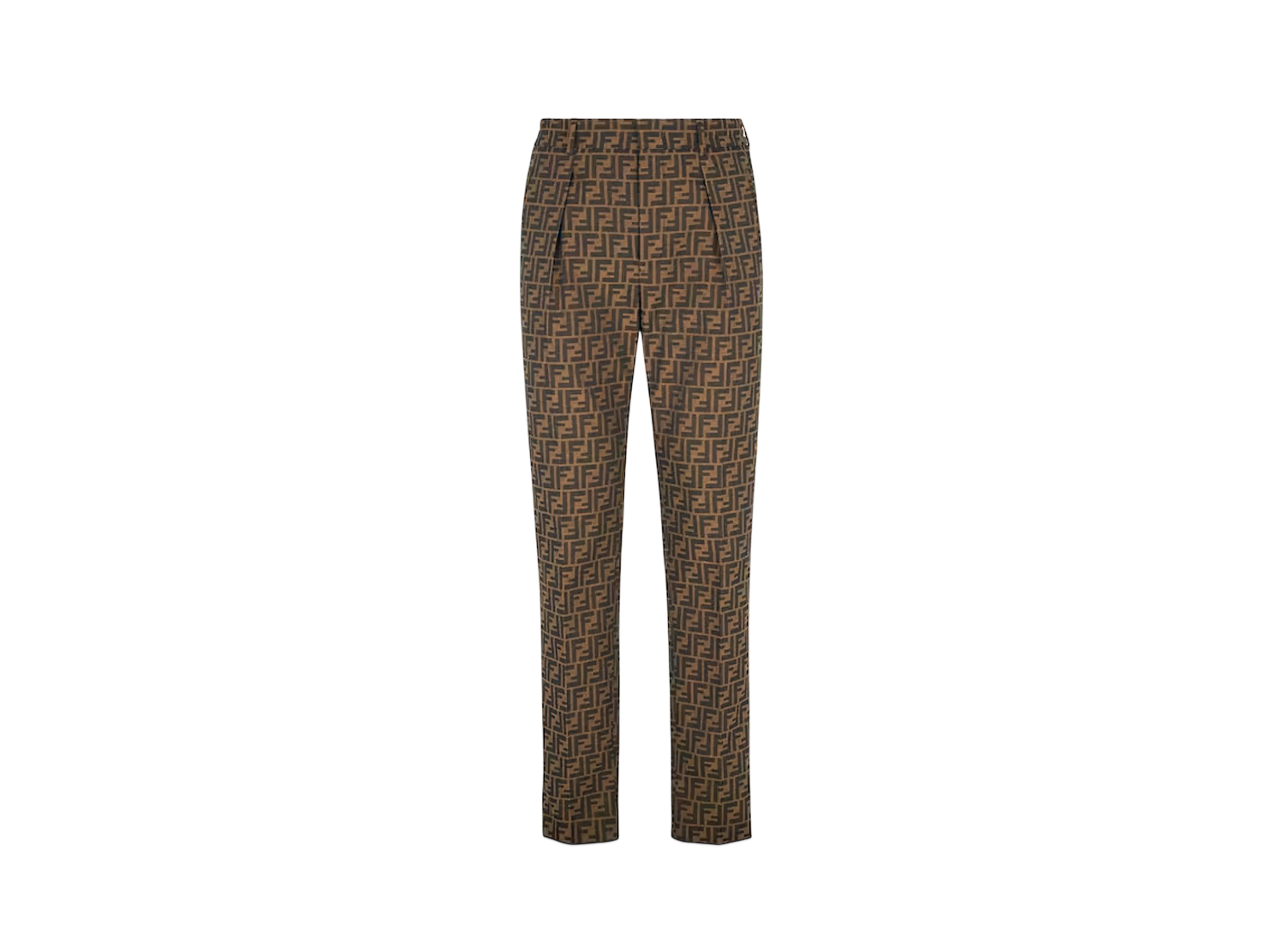 FENDI Men's Fabric Pants "Brown"