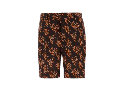 FENDI Linen Bermuda Shorts "Multicolor"