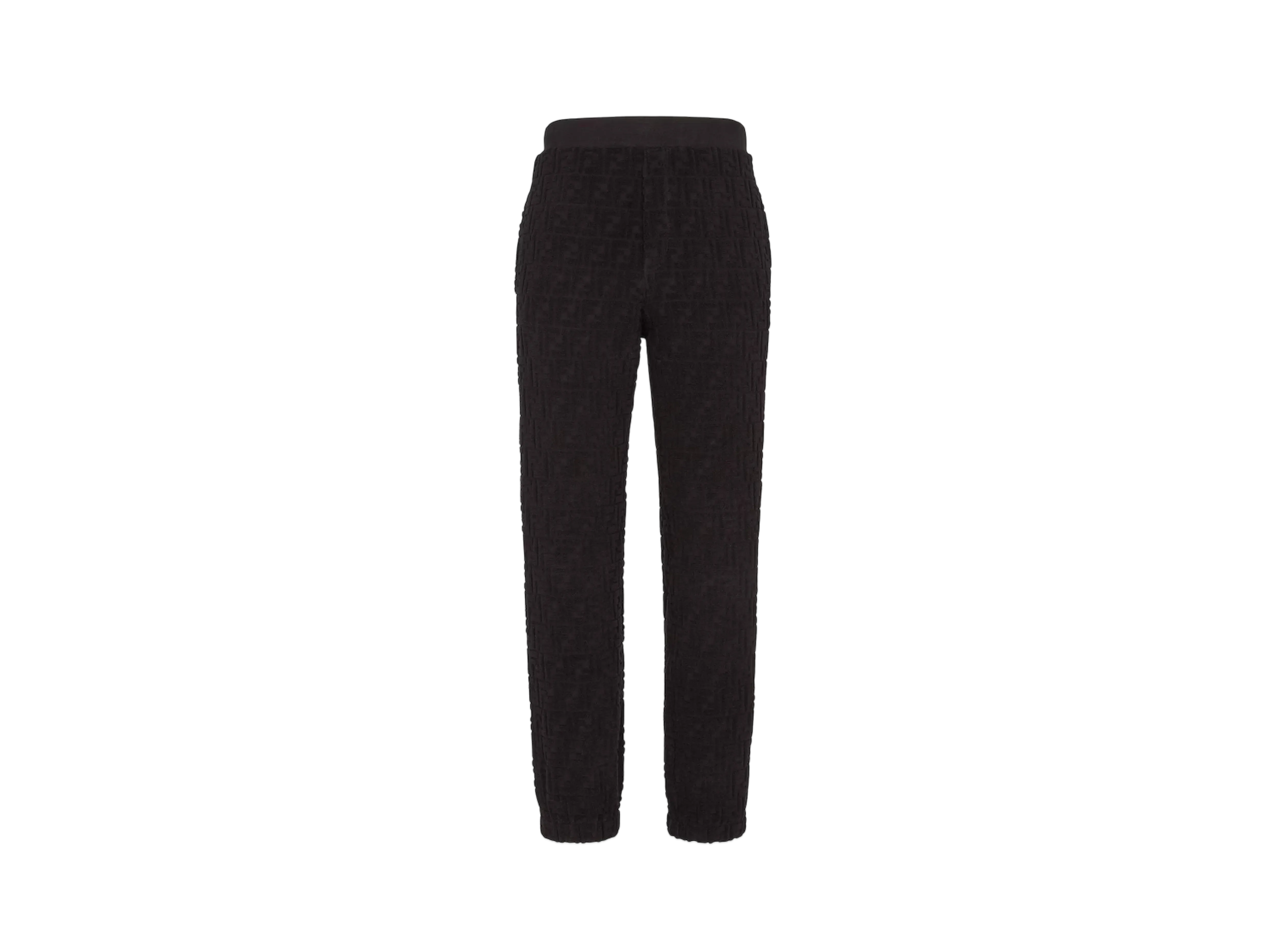 FENDI Men's FF Terry Pants "Black"