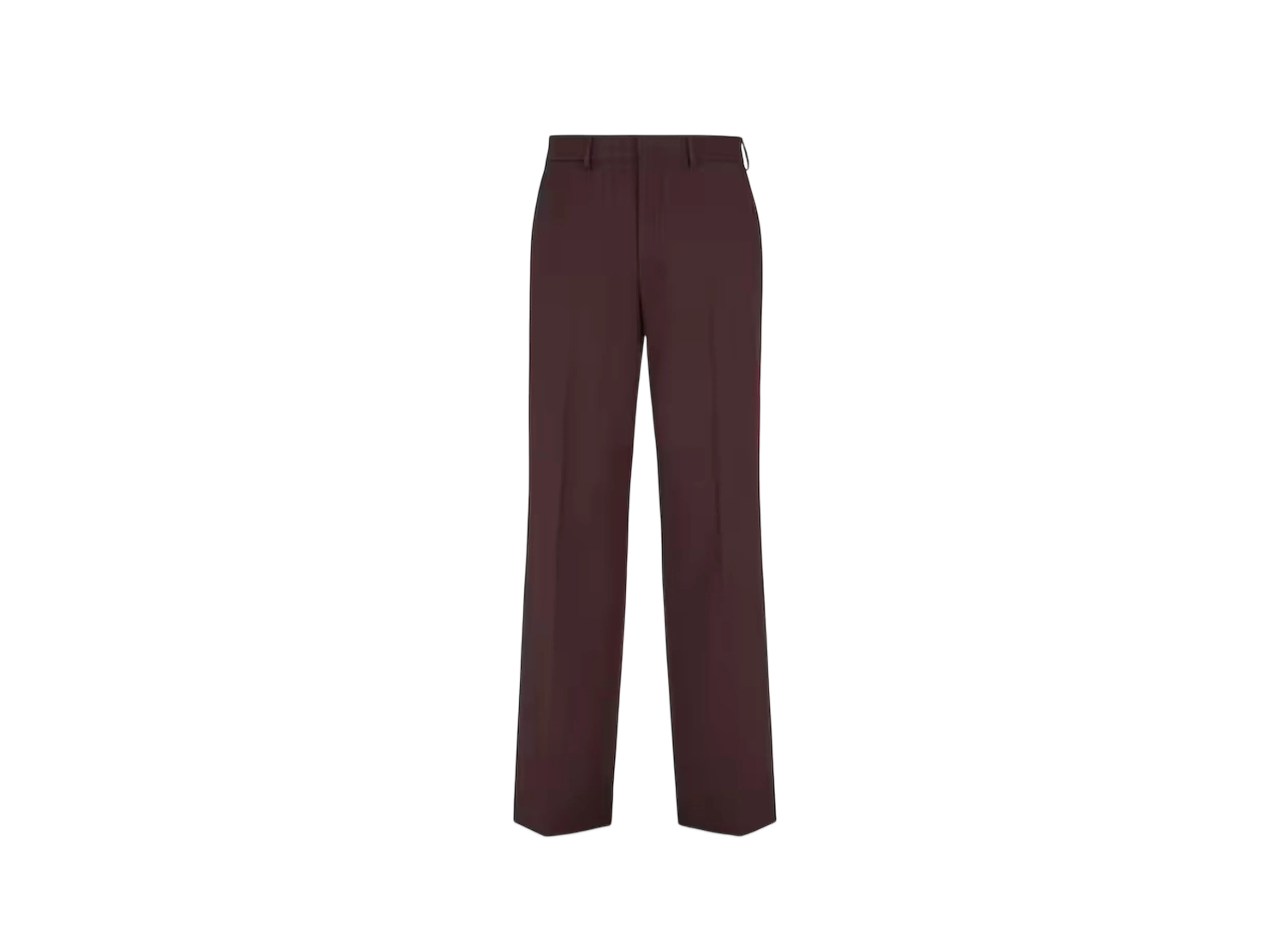 FENDI Men's Wool Pants "Burgundy"