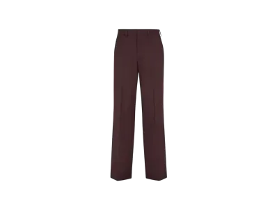 FENDI Men's Wool Pants "Burgundy"