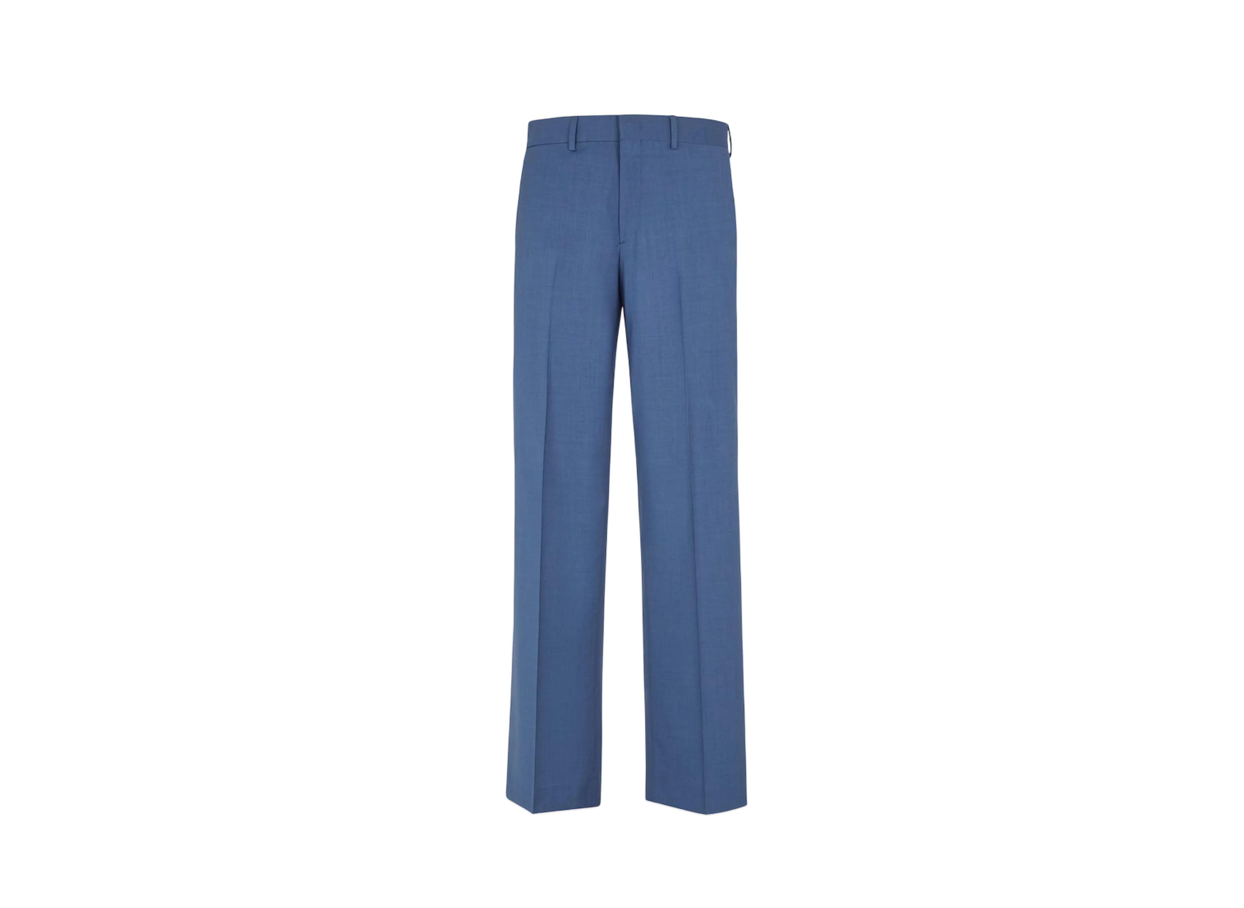 FENDI Men's Wool Pants "Blue"