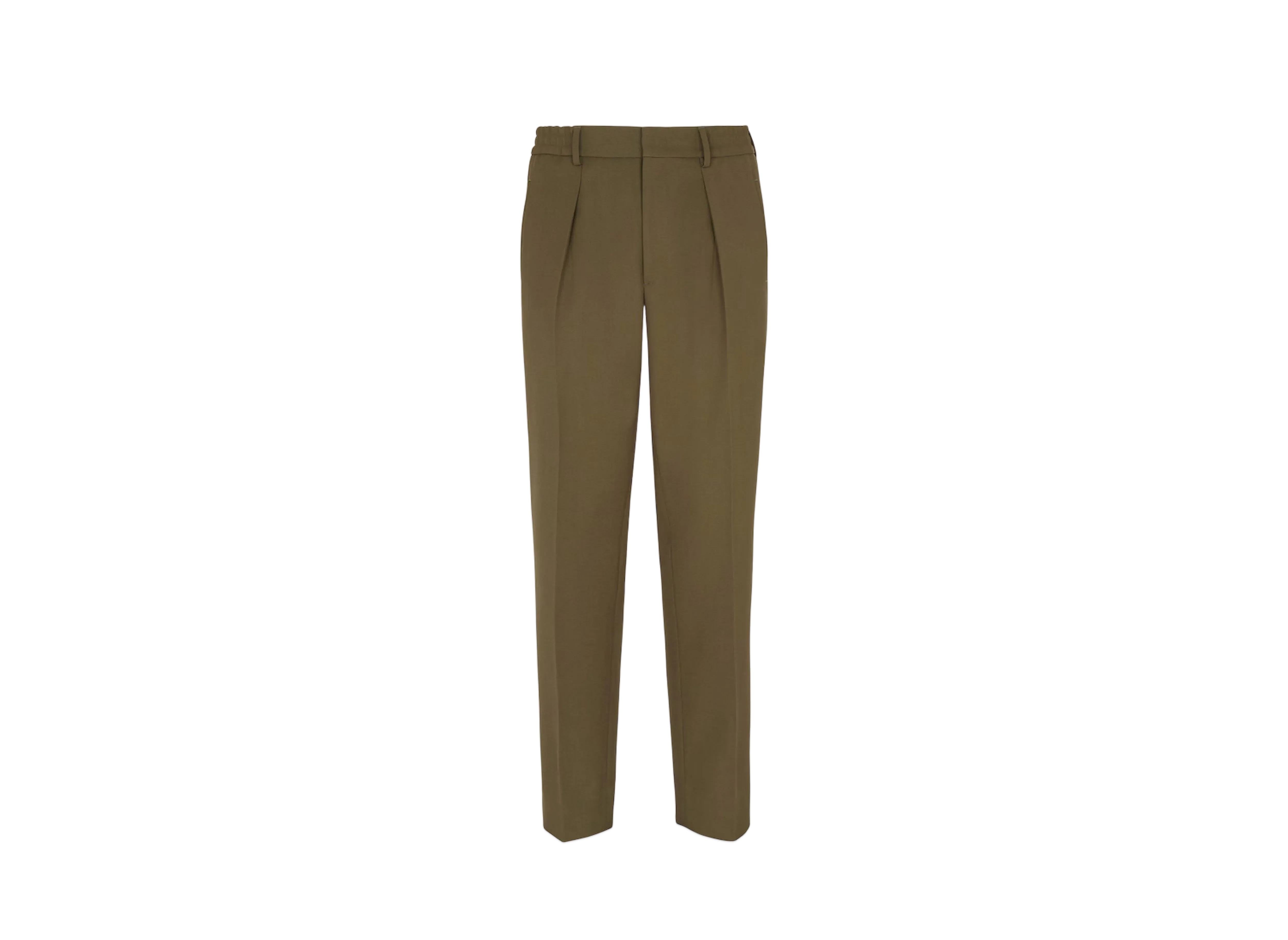FENDI Men's Wool Pants "Green"