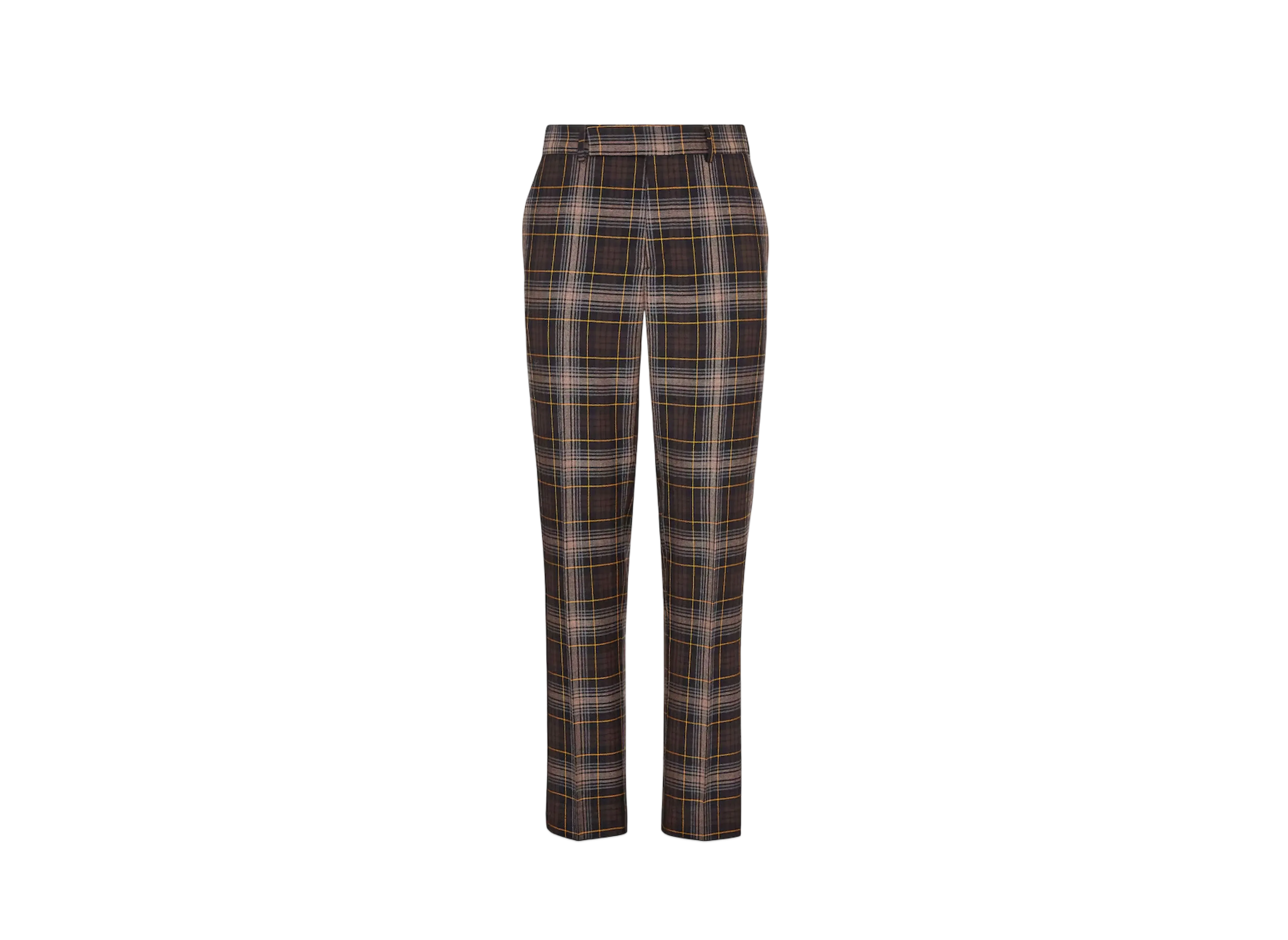 FENDI Men's Fendi Tartan Pants "Brown"
