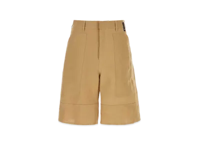 FENDI Paper Bermuda Shorts "Camel"