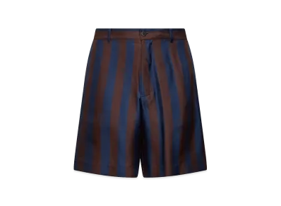 FENDI Printed Silk Bermuda Shorts "Multi"