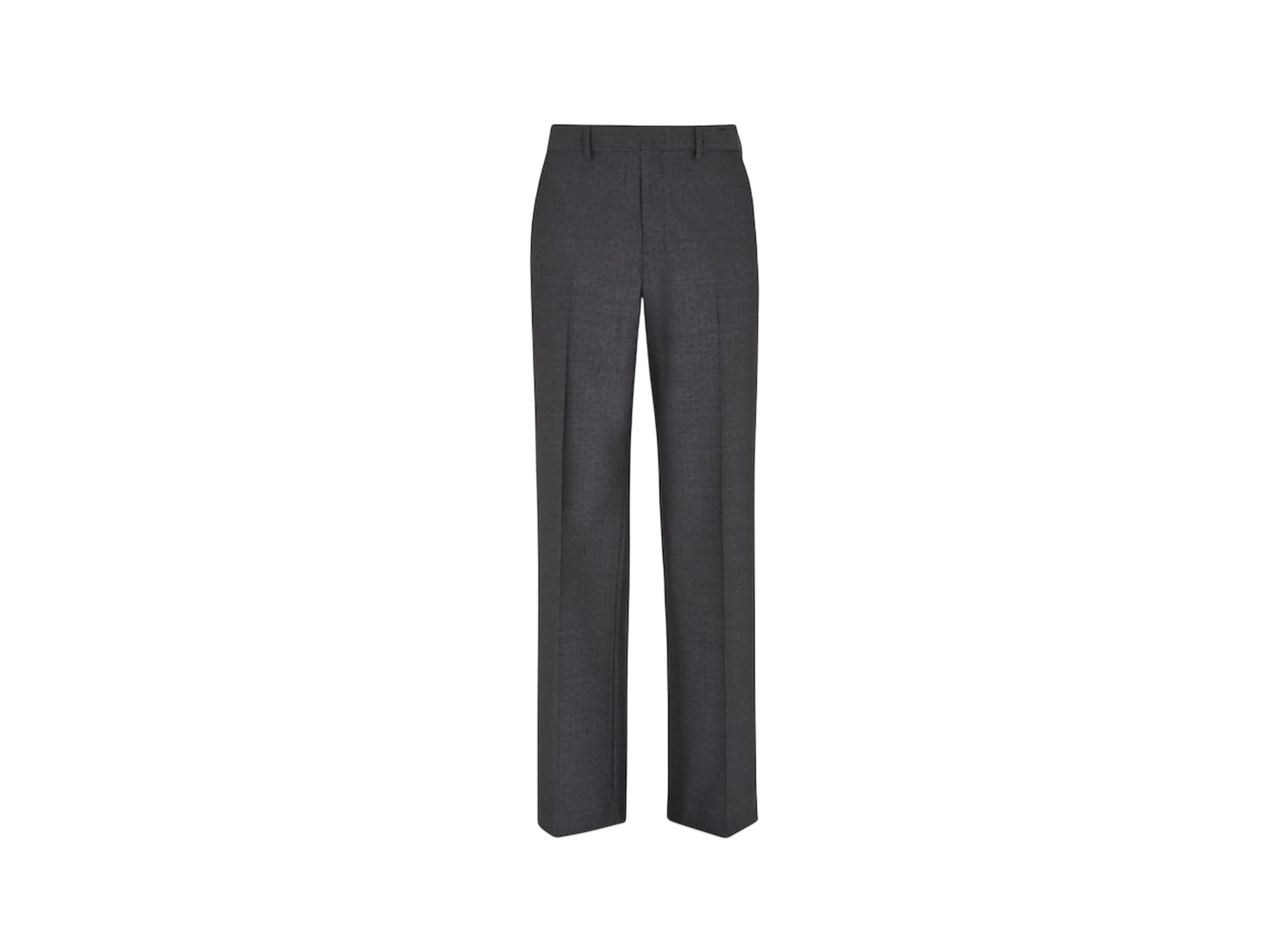 FENDI Men's Wool Pants "Gray"