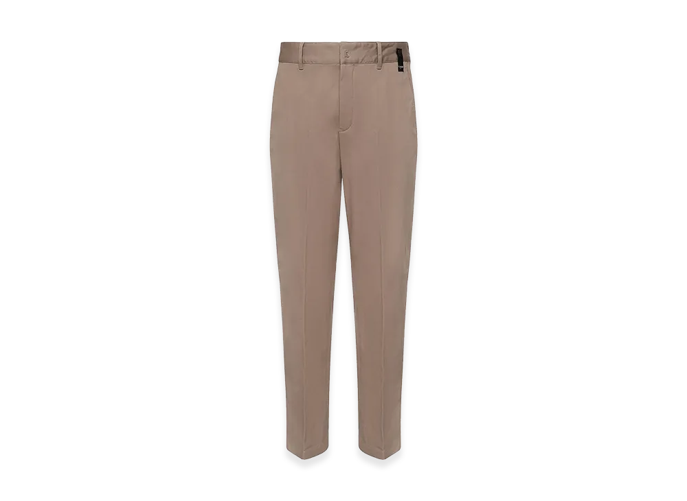 FENDI Gabardine Cigarette Trousers "Beige"