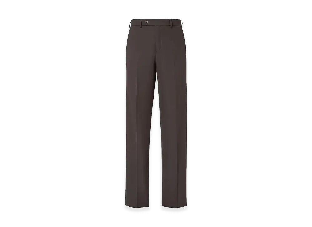 FENDI Wool Trousers "Brown"
