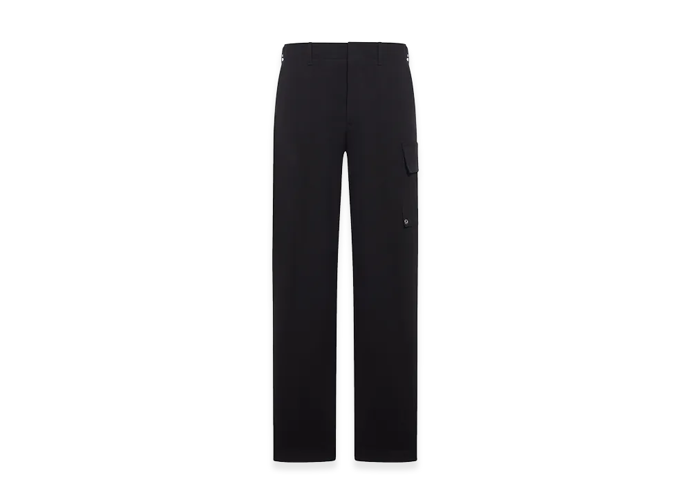 FENDI Gabardine Trousers "Black"