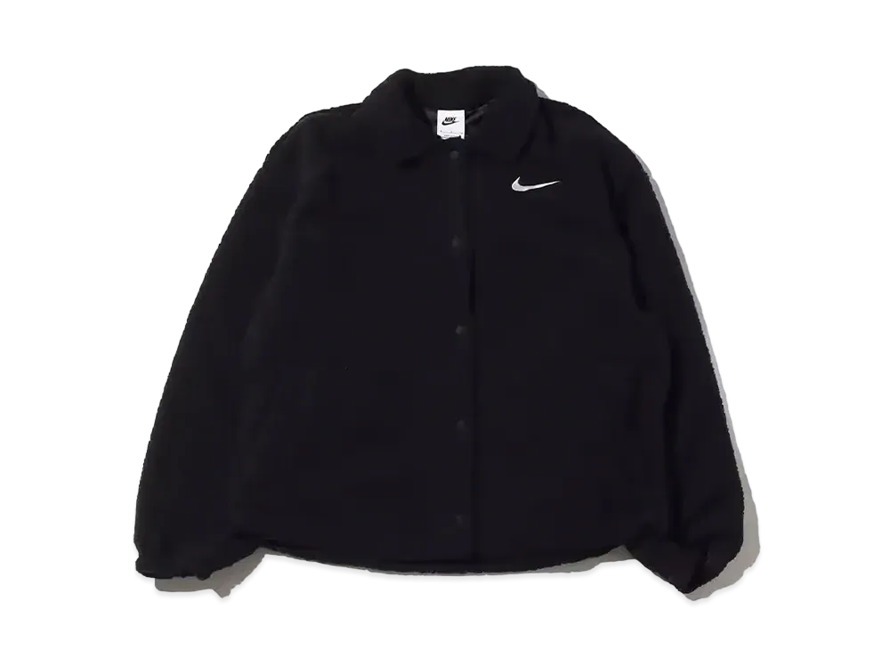 Nike Women's Fleece Jacket Women's NSW Colored Sherpa Jacket "Black"