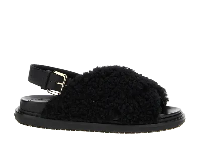 MARNI Women's Fusbett Sandals "Black"