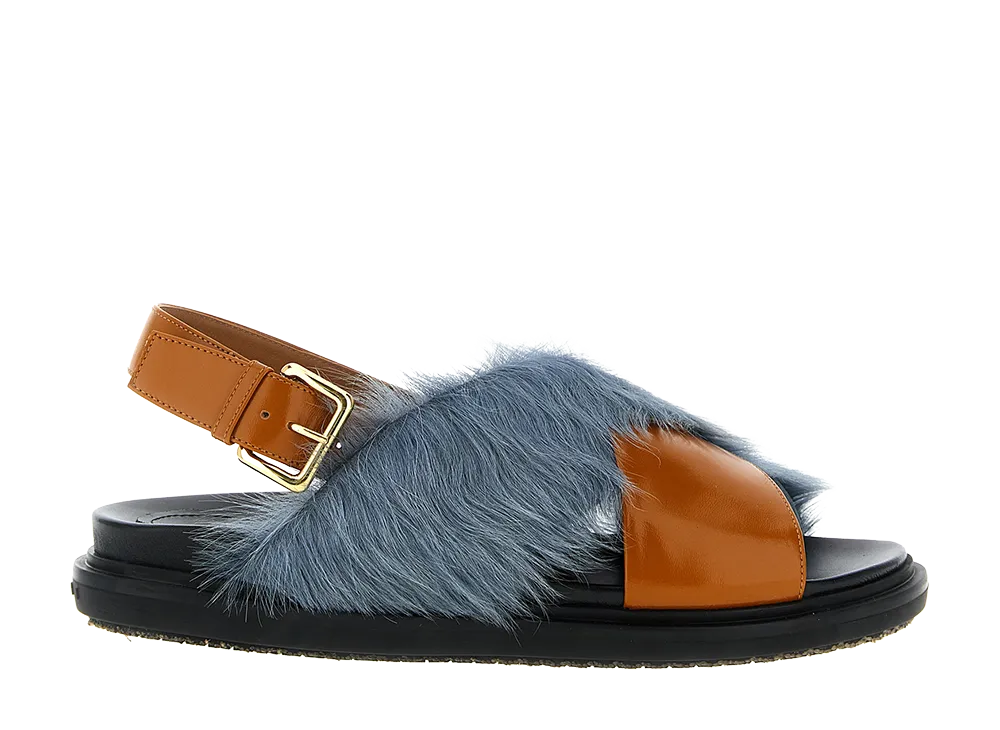 MARNI Women's Fussbett Sandals "Multicolor"