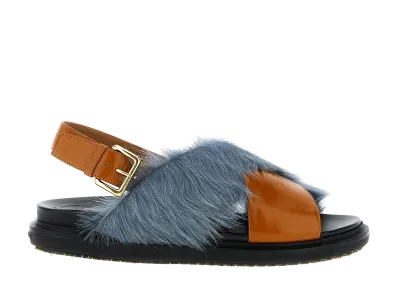MARNI Women's Fussbett Sandals "Multicolor"
