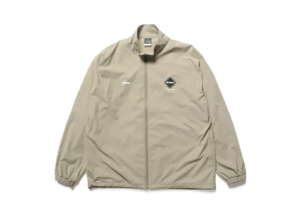 F.C.REAL BRISTOL Ventilation Logo Training Jacket "Beige"