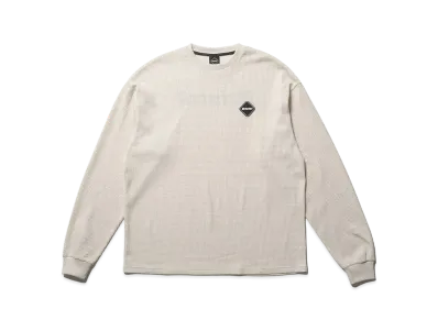 F.C.REAL BRISTOL Tech Waffle Team Crewneck Top "Off White"
