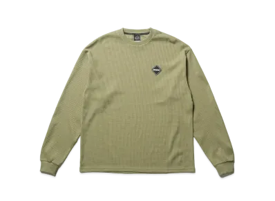 F.C.REAL BRISTOL Tech Waffle Team Crewneck Top "Beige"