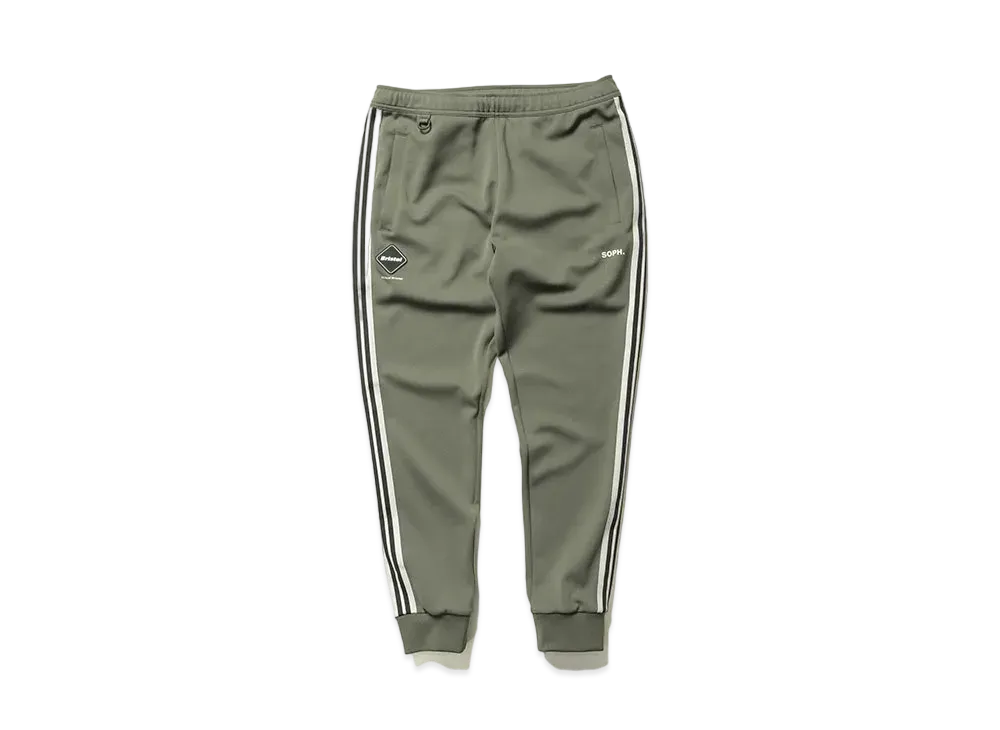 F.C.REAL BRISTOL Training Track Ribbed Pants "Khaki"