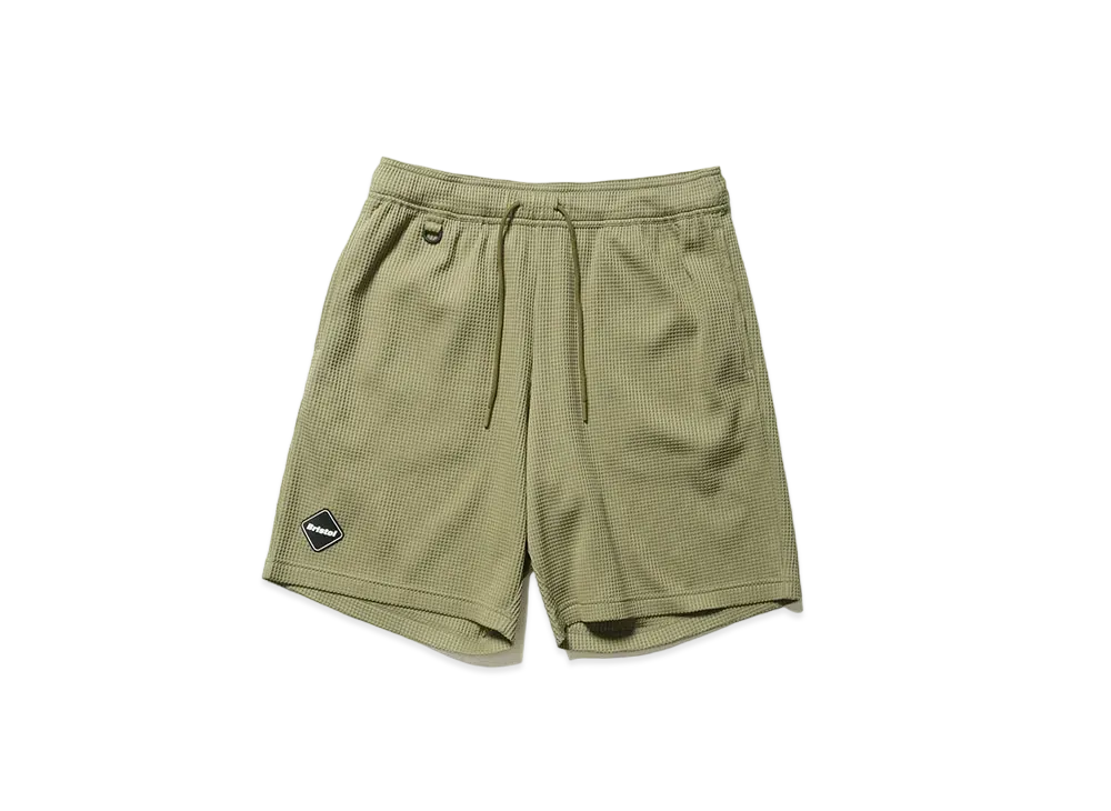 F.C.REAL BRISTOL Tech Waffle Team Relax Shorts "Beige"